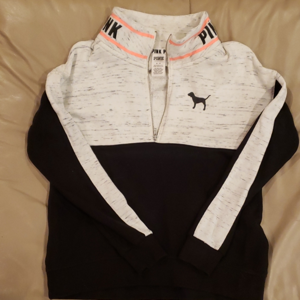 Victoria secret sweatshirt 3/4 zip
